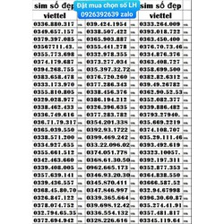 sim viettel số đẹp giá rẻ. sim so dep gia re