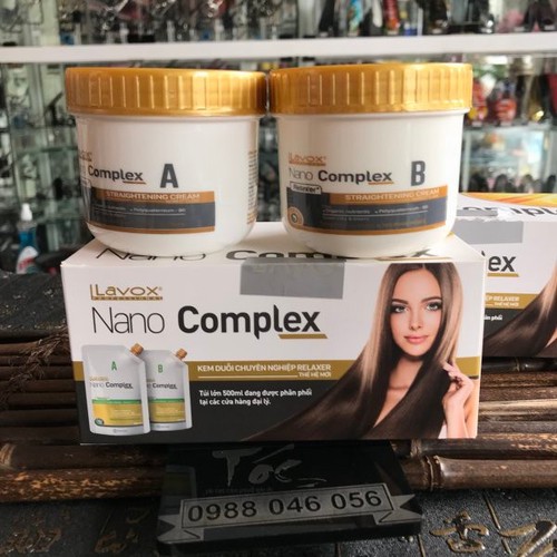 THUỐC DUỖI TÓC LAVOX NANO COMPLEX