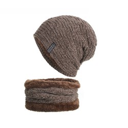 Bộ Mũ len, nón len trùm đầu và trùm cổ Care – A022