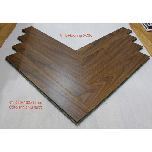 Thanh lý sàn gỗ công nghiệp xương cá vân gỗ tự nhiên-Giá: 419k