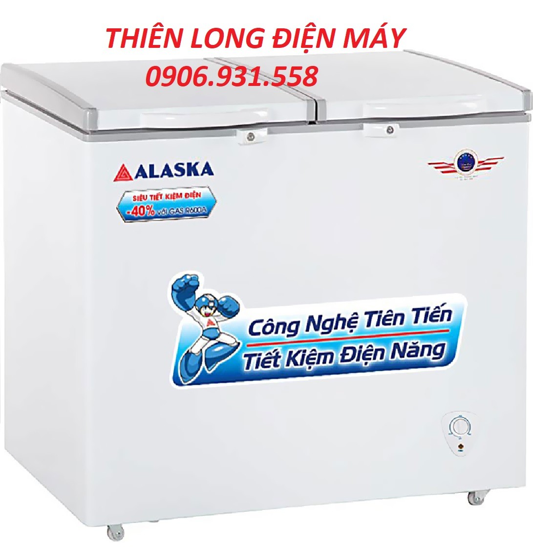 Tủ đông Alaska 2 ngăn BCD-3571 350 lít