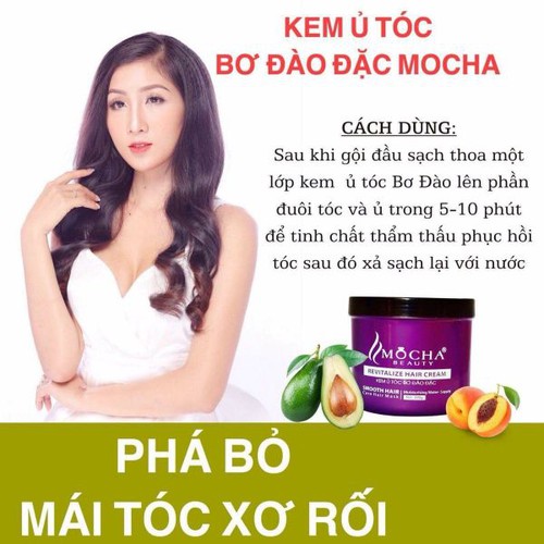 Ủ TÓC BƠ ĐÀO ĐẶC MOCHA