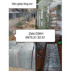 tấm ghép lồng chim gà theo ý avi