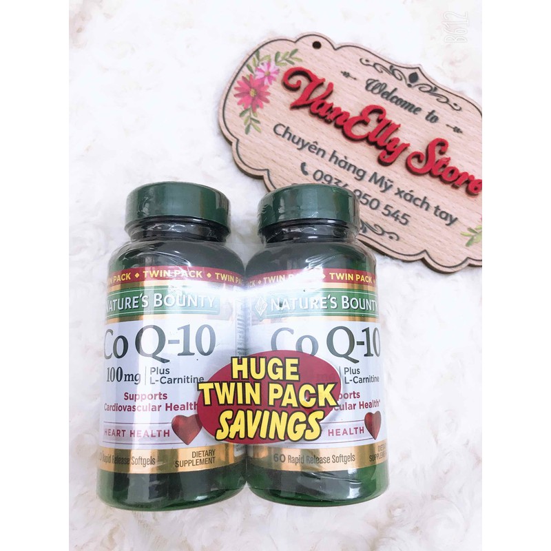 Co Q 10 100mg – Bổ trợ tim mạch huyết áp – coq10