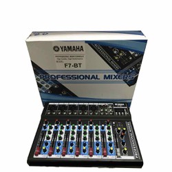 Bàn trộn âm thanh kết nối hát karaoke thu âm Mixer F7 MB-có bluetooth và màn hình bh 12 tháng Bàn trộn âm thanh kết nối hát karaoke thu âm Mixer F7 MB-có bluetooth và màn hình bh 12 tháng