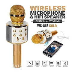 MIỄN PHÍ VẬN CHUYỂN - ĐƯỢC XEM HÀNG, MIC HÁT KARAOKE BLUETOOTH, NGHE ĐÀI FM, ĐỔI GIỌNG HÁT, NGHE NHẠC MP3... 