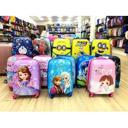 >> BÁO GIÁ TÚI BỌC VALI HỌA TIẾT HÌNH ẢNH SƠN DẦU | Shopee Lazada Sendo Tiki mới nhất 204 Vali kéo du lịch cho trẻ em hình hộp chữ nhật nhiều hình ảnh màu sắc rực rỡ, được chọn họa tiết