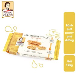 Bánh Puff Pastry phủ đường Glassate Matilde Vicenzi - gói 125g