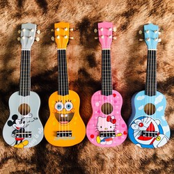 4 mẫu – Đàn Ukulele hoạt hình Soprano – Size 21 – TẶNG KÈM FULL PHỤ KIỆN – Bảo hành 1 năm – 100