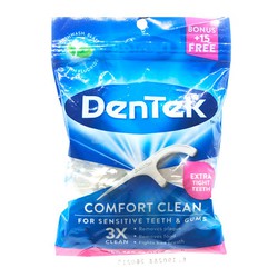 Bộ 150 cây chỉ nha khoa Dentek Comfort Clean Floss Picks