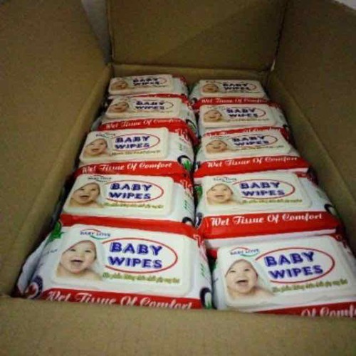khăn ướt Baby wipes 80g