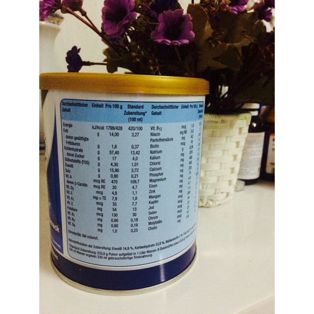 Hàng    Sữa Ensure Đức Xách Tay Date Tháng 8 2021