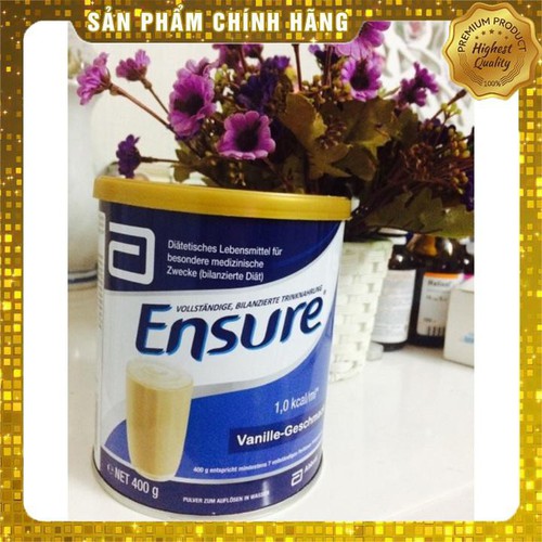 Hàng    Sữa Ensure Đức Xách Tay Date Tháng 8 2021