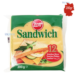 Phô mai lát Sandwich Zott gói 200g
