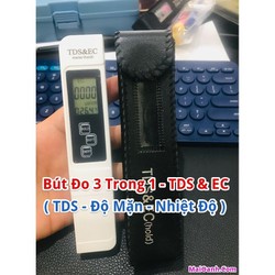 Bút đo độ mặn EC và đo TDS – Bút đo nồng độ muối, bút đo TDS – ĐEC