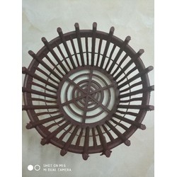 Chậu nhựa trồng lan có nan phụ chống lọt giá thế phi 20cm