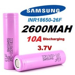 Pin 18650 2600maH Samsung KOREA