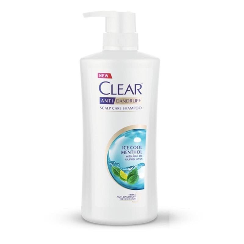 Dầu Gội Clear Bạc Hà 480ml Thái