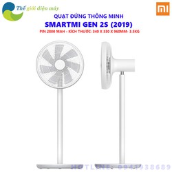 Quạt Cây Xiaomi Smartmi Gen 2S (2019) Pin 2800mAh