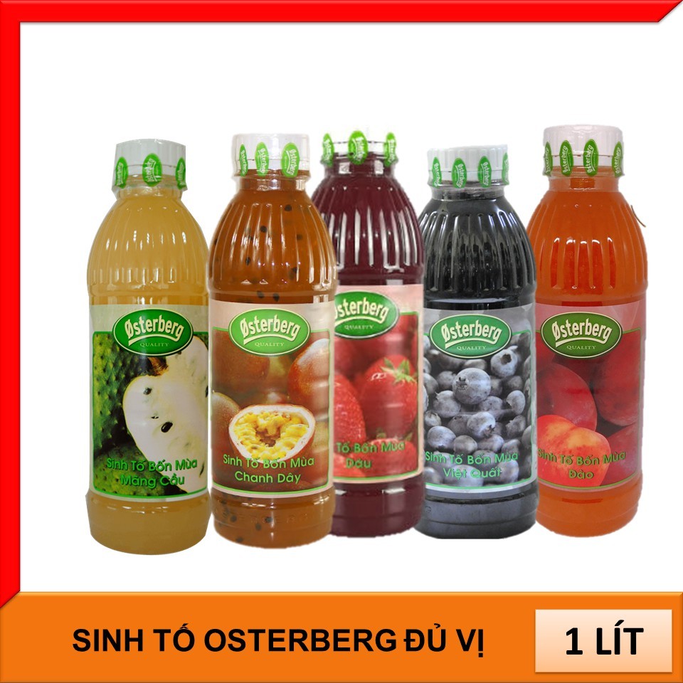 Siro Osterberg Dâu 750ML