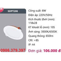 Đèn led Duhal SDPT206