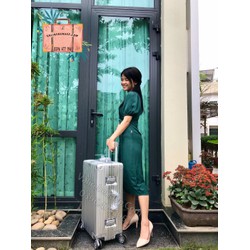 >> BÁO GIÁ VALI KÉO DU LỊCH 818 - TÍM - SIZE 24 | Shopee Lazada Sendo Tiki mới nhất 133 Vali kéo du lịch NHÔM NGUYÊN KHỐI SIZE 24, khoá TSA bảo mật, bánh xe quay 360 độ lướt êm, vali nhôm chống bể vỡ
