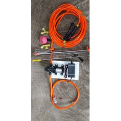 1 Bộ máy bơm mini phun tưới nước thuốc cho hoa lan và cây cảnh
