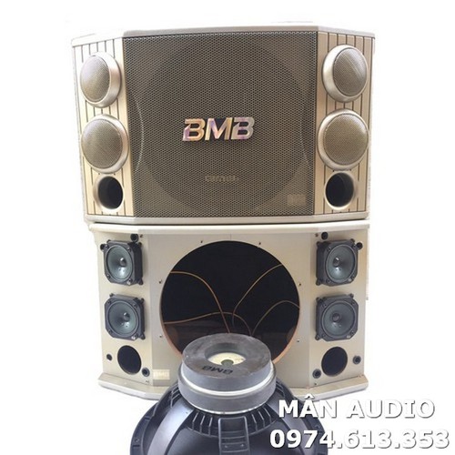 Loa Nghe Nhạc Hat Karaoke Gia đinh Bmb 1000 Bai Gồm 2 Thung Loa Bmbb