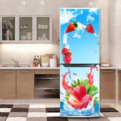Decal dán tủ lạnh