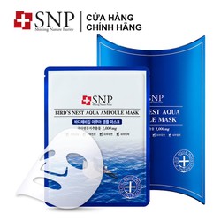 Mặt nạ tinh chất tổ yến SNP Bird's Nest Aqua Ampoul Mask 25ml