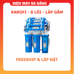 >> SO SÁNH GIÁ MÁY TẬP BỤNG TẠI ĐÀ NẴNG | Shopee Lazada Sendo Tiki 52 Máy lọc nước Karofi KT-KT80 - 8 lõi, BH 36 tháng - Free Ship và Lắp đặt tại Đà Nẵng