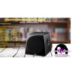 >> BÁO GIÁ LOA YAMAHA DBR10 (700W) - HÀNG CHÍNH HÃNG | Shopee Lazada Sendo Tiki mới nhất 176 LOA SUBWOOFERS YAMAHA NS-SW500 HÀNG NHẬP KHẨU CHÍNH HÃNG - MADE IN INDONESIA