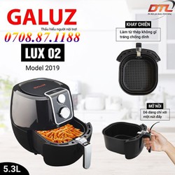 Nồi chiên không dầu Galuz LUX-02 - 5,3 lít
