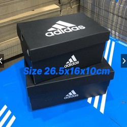 20 HỘP GIÀY ADD NHƯ HÌNH SIZE: 26.5x16x10cm ĐEN – ADD 26.5-16.10 ĐEN