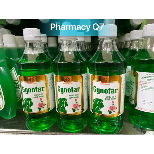 Dung dịch vệ sinh phụ nữ Gynofar 500ml
