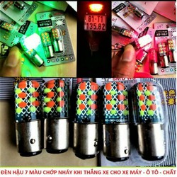1 BÓNG ĐÈN LED STOP HẬU XE MÁY MẪU MỚI