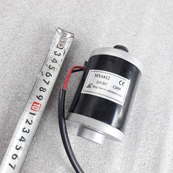 Động cơ dây đai 24V120W có chổi than không giảm tốc 24v 120w chạy dây đai xe trẻ em, xe cá heo