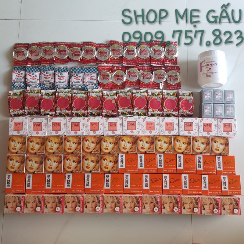 Công thức kem COMBO KEM TRẮNG DA BODY CỦA CHỊ MÈO LƯỜI - MEGAU06