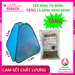 >> SO SÁNH GIÁ LỀU XÔNG HƠI SENDO | Shopee Lazada Sendo Tiki 70 LỀU XÔNG HƠI TỰ BUNG TẶNG LÁ XÔNG THẢO DƯỢC NUDACO - MÀU NGẪU NHIÊN