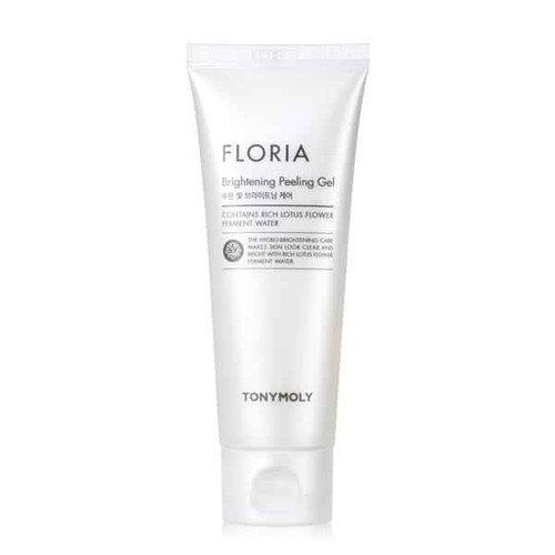 Tẩy da chết trắng da Tonymoly. Floria Brightening Peeling Gel