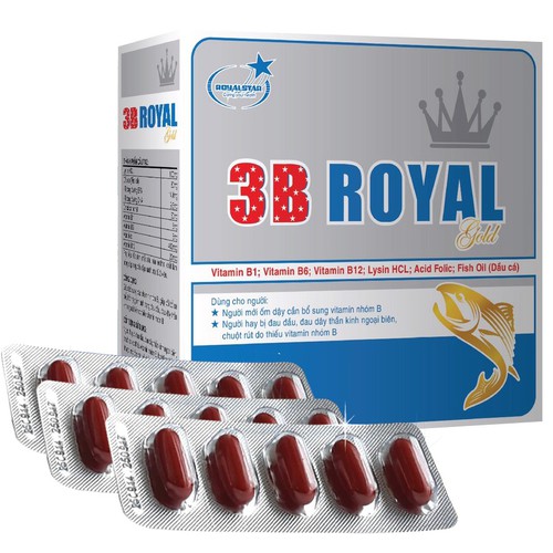 3B ROYAL. GOLD - Bổ sung vitamin thiết yếu