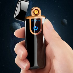 Bật lửa USB – Bật lửa điện, Bật lửa sạc điện USB, Bật lửa hồng ngoại cảm ứng vân tay sạc USB, nhỏ gọn sang trọng – QuetUSBLN1