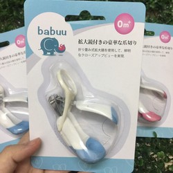 Bấm móng kèm kính lup Babuu cho bé – BMKL