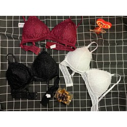 Áo Bra Áo Ngực Mảnh Phối Ren Khuy Cài 7313