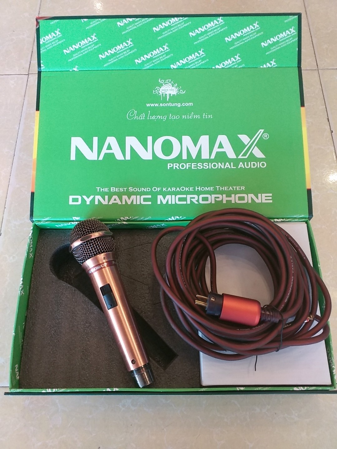 Micro có dây Nanomax Pro-666