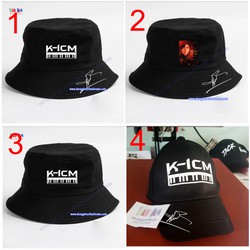 nón bucket K-icm, mũ tai bèo k icm, nón K-icm in hình 3D nón bucket K-icm, mũ tai bèo k icm, nón K-icm in hình 3D