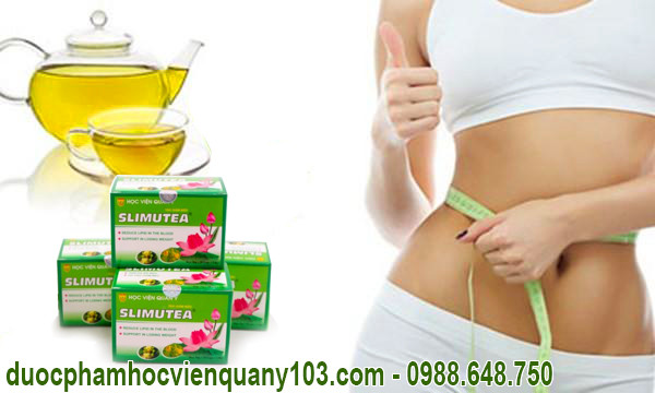 Sử dụng trà giảm cân slimutea Học Viện Quân Y thường xuyên cho bạn một vóc dáng hoàn hảo