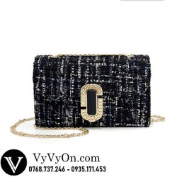 Túi xách nữ mini khóa cắt ngang