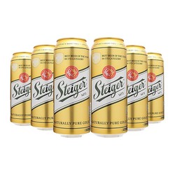 Bia Steiger vàng 12° Gold Lager – Thùng 24 lon 500ml