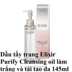 Dầu tẩy trang Shiseido Elixir White Purifiy Cleaning Oil 145ml